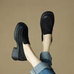 Exquisite Handcrafted Leather Women's Shoes: Elegance Meets Luxury Quality(Edsl2584)