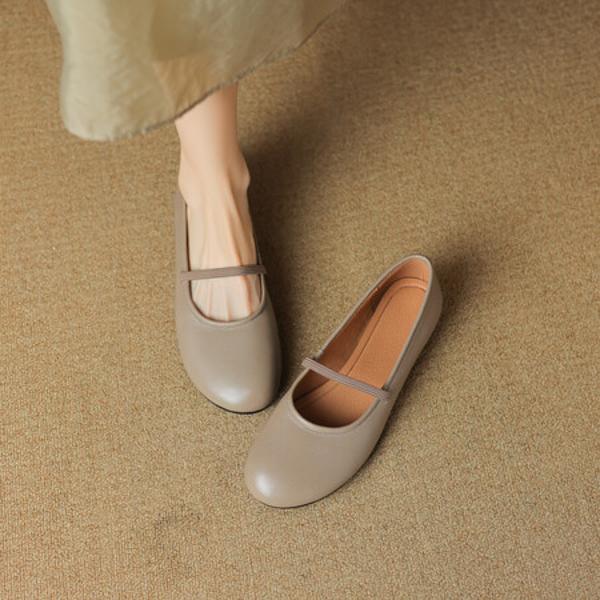 Exquisite Handmade Genuine Leather Women's Shoes(Edsl2626)