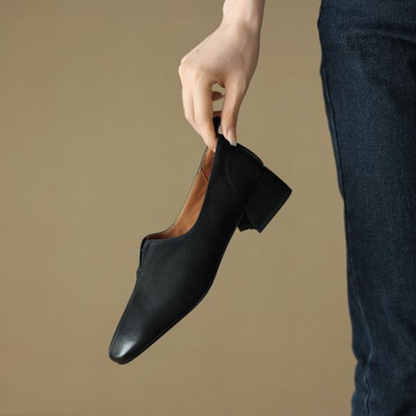 Handcrafted Luxurious Genuine Leather Women’s Shoes - Elegance Redefined(Edsl2月-55)