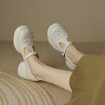 Exquisite Handmade Genuine Leather Women’s Shoes: Elegance Meets Luxury Craftsmanship(Edsl2649)