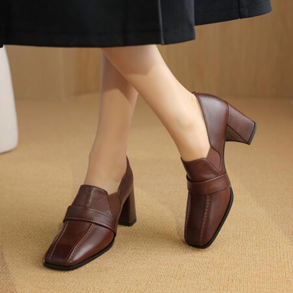 Exquisite Handcrafted Leather Women's Shoes - Luxury, Elegance, Superior Craftsmanship(Edsl2749)