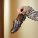 Luxurious Handmade Leather Women's Shoes(Edsl2733)