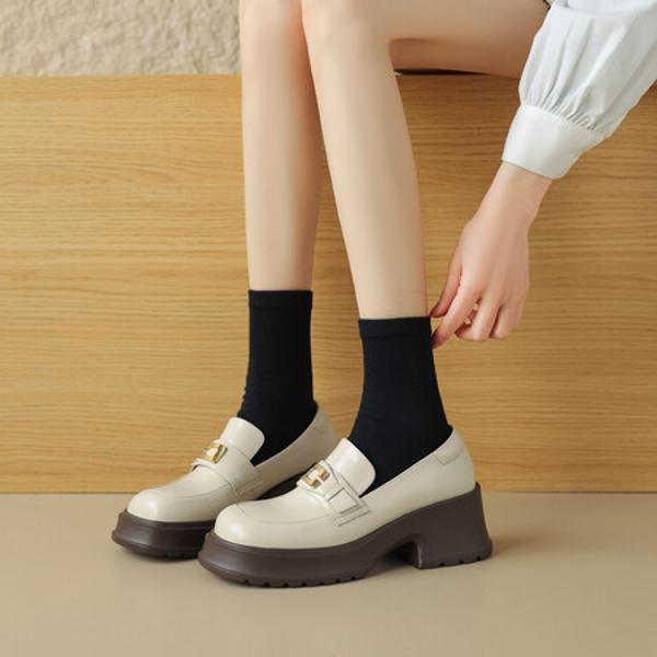 Elegant Handmade Genuine Leather Women's Shoes(Edsl2779)