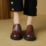 Exquisite Handcrafted Leather Women's Shoes: High-End Elegance & Luxury(Edsl2784)