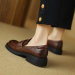 Exquisite Handcrafted Genuine Leather Women's Shoes: Luxury & Elegance Redefined(Edsl2778)