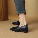 Handcrafted Luxurious Leather Women's Shoes(Edsl2763)