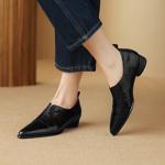 Luxurious Handcrafted Leather Shoes for Elegant Women(Edsl2765)