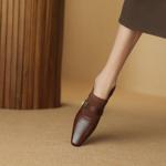 Exquisite Handcrafted Leather Women's Shoes: Luxury, Elegance, and Quality Craftsmanship(Edsl2766)