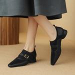 Exquisite Handcrafted Leather Women's Shoes: Luxury, Elegance, and Quality Craftsmanship(Edsl2766)