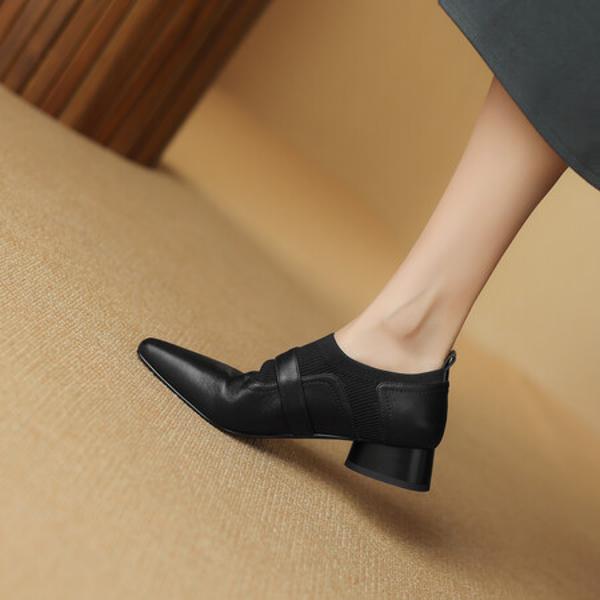 Exquisite Handcrafted Leather Women's Shoes: Luxury, Elegance, and Quality Craftsmanship(Edsl2766)