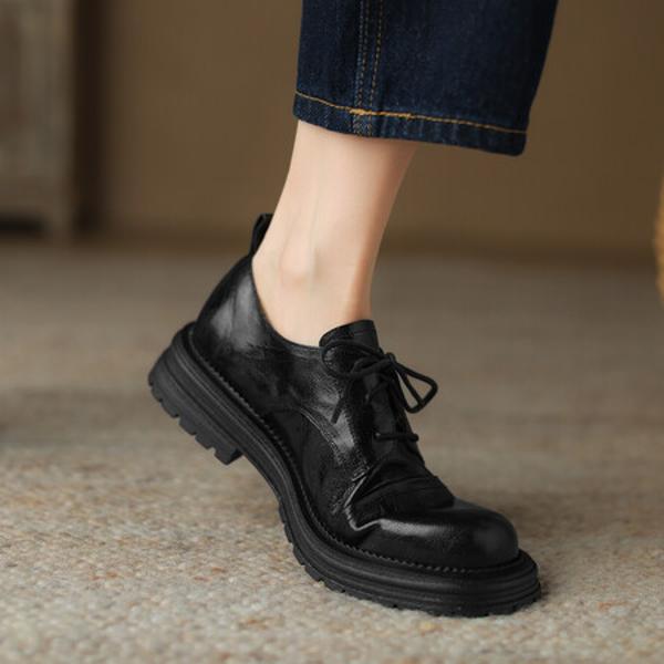 Handcrafted Leather Women's Shoes: Luxury & Elegance(Edsl2809)