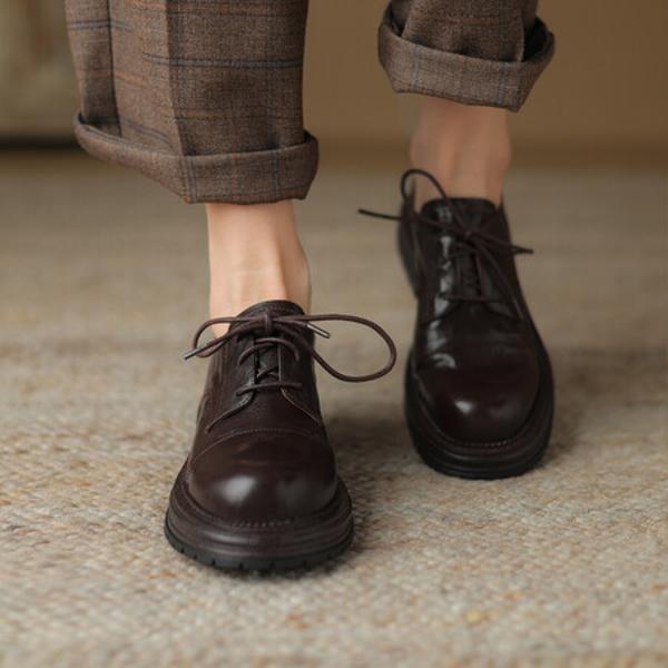 Handcrafted Leather Women's Shoes: Luxury & Elegance(Edsl2809)