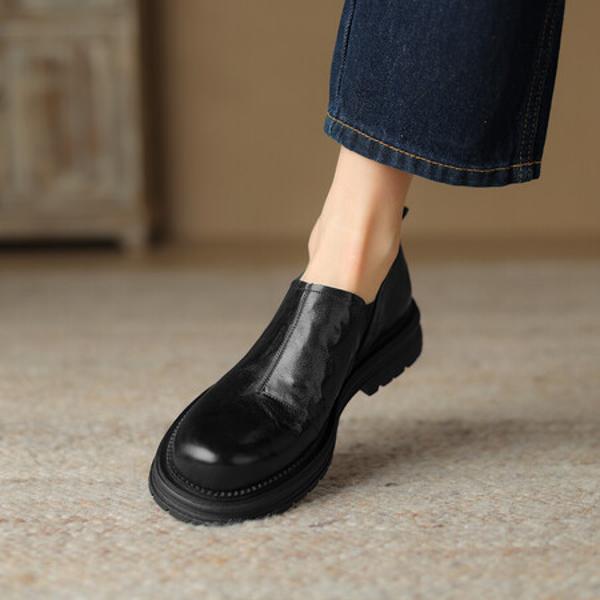 Handcrafted Luxury Genuine Leather Women's Shoes(Edsl2807)