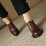 Exquisite Handmade Leather Women's Shoes: Luxury Craftsmanship and Timeless Elegance(Edsl2781)