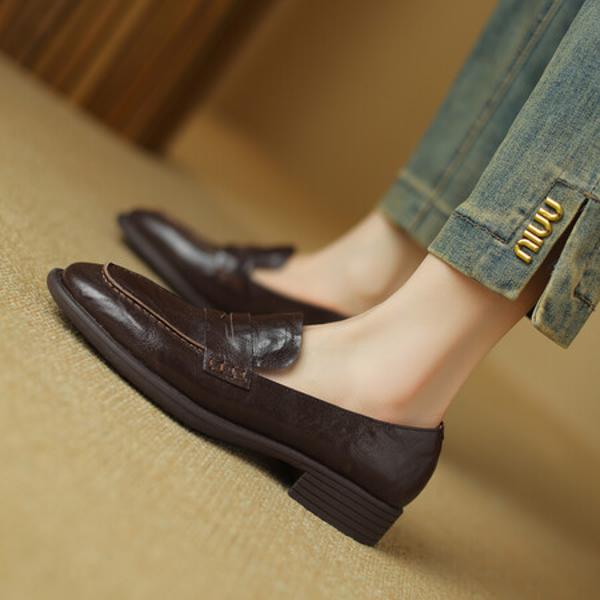 Elegant Handcrafted Leather Women’s Shoes: Luxury and Craftsmanship(Edsl2780)