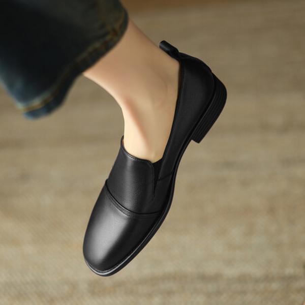 Handcrafted Luxury Leather Women’s Shoes with Elegance(Edsl2791)