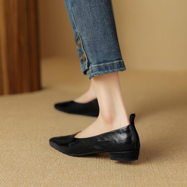 Handcrafted Luxury Leather Women's Shoes for Elegant Style(Edsl2776)