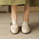 Handcrafted Leather Women's Shoes: Luxe Elegance(Edsl2788)