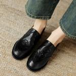 Handcrafted Luxury Leather Women's Shoes: Elegance in Every Stitch(Edsl2799)