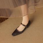 Handcrafted Luxury Leather Women's Shoes: Elegance in Every Stitch(Edsl2818)