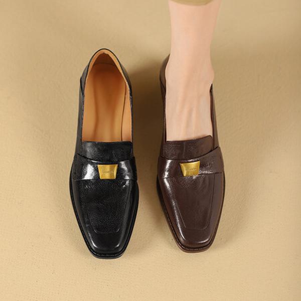 Handcrafted Genuine Leather Women's Shoes: Elegance Meets Luxury Craftsmanship(Edsl2814)