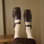 Handcrafted Luxury Leather Shoes for Elegant Women(Edsl2821)