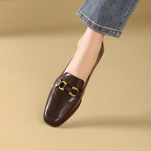 Exquisite Handcrafted Leather Women's Shoes: Luxury, Quality, Elegance(Edsl2815)