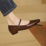 Exquisite Handcrafted Leather Shoes for Elegant Women(Edsl2811)