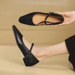 Exquisite Handcrafted Leather Shoes for Elegant Women(Edsl2811)