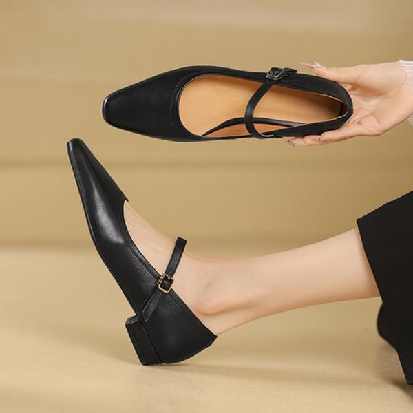 Exquisite Handcrafted Leather Shoes for Elegant Women(Edsl2811)