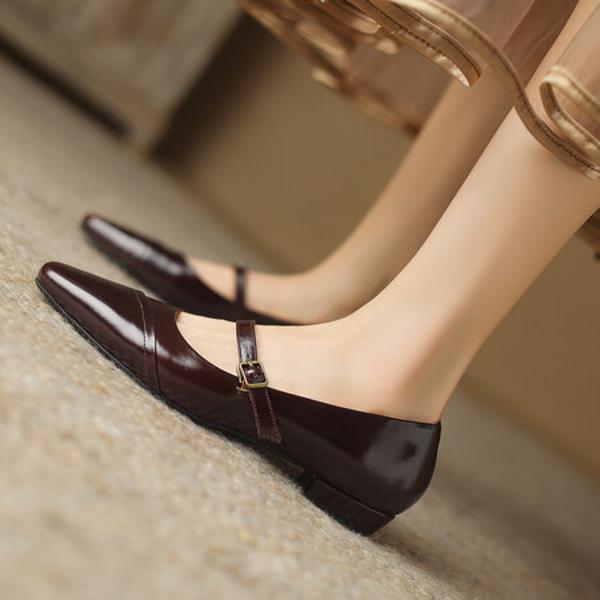 Handcrafted Luxury Leather Women's Shoes: Exquisite Artistry Meets Elegant Design(Edsl2790)