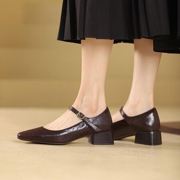 Elegant Handcrafted Genuine Leather Women’s Shoes - Luxury Quality(Edsl2823)