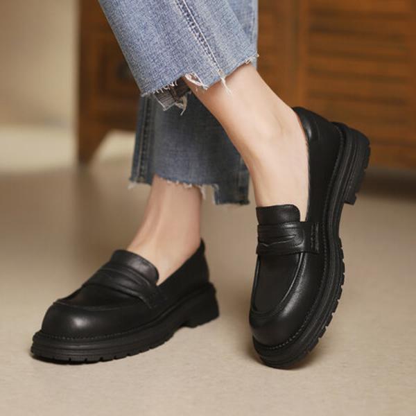 Elegant Handcrafted Genuine Leather Women's Shoes - Luxurious Quality(Edsl8月-08)