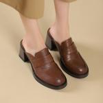 Handcrafted Luxury Leather Women's Shoes - Elegant Artistry & Quality(Edsl2840)