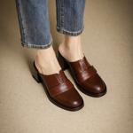 Handcrafted Genuine Leather Women's Shoes - Luxurious, Elegant Craftsmanship.(Edsl2839)