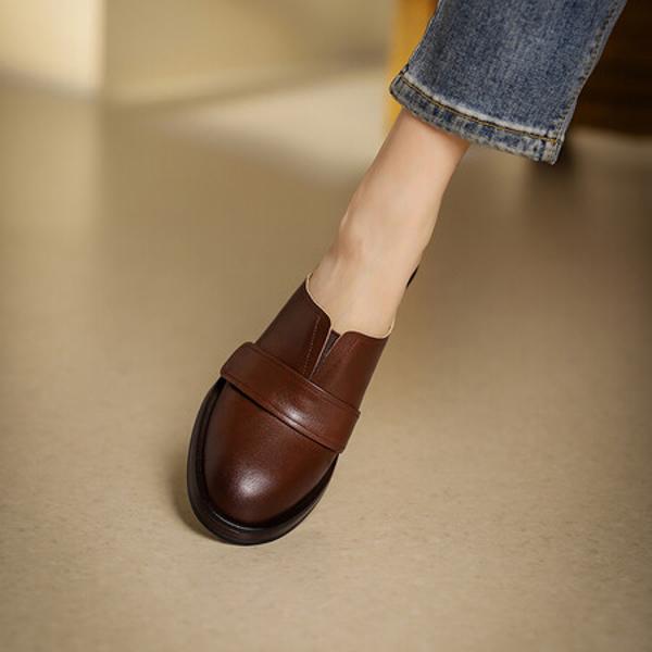 Handcrafted Genuine Leather Women's Shoes - Luxurious, Elegant Craftsmanship.(Edsl2839)