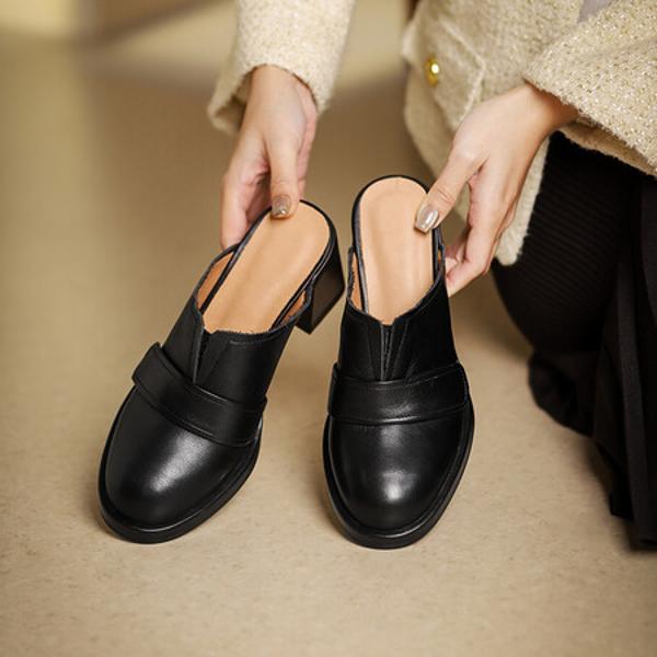 Handcrafted Genuine Leather Women's Shoes - Luxurious, Elegant Craftsmanship.(Edsl2839)