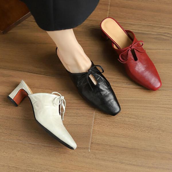 Handcrafted Luxury Leather Women's Shoes - Exquisite Quality(Edsl2858)