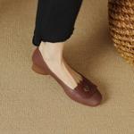 Handcrafted Luxury Genuine Leather Women’s Shoes for Elegance(Edsl2869)