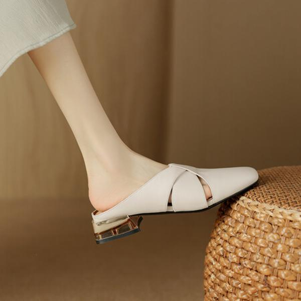 Handcrafted Luxurious Genuine Leather Women’s Shoes with Elegance(Edsl2894)