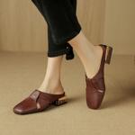 Handcrafted Luxurious Genuine Leather Women’s Shoes with Elegance(Edsl2894)