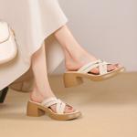 Exquisite Handcrafted Leather Women's Shoes: A Touch of Luxury and Elegance(Edsl2919)