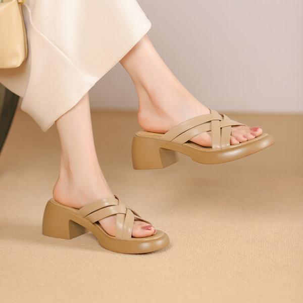 Exquisite Handcrafted Leather Women's Shoes: A Touch of Luxury and Elegance(Edsl2919)