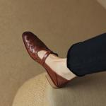 Exquisite Handcrafted Leather Women’s Shoes: Luxury and Elegance(Edsl1月-52)