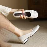 Exquisite Handcrafted Leather Shoes for Elegant Women(Edsl2981)