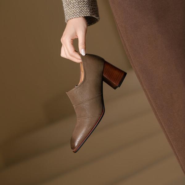 Luxury Handcrafted Leather Women's Shoes - Elegance Redefined(Edsl2929)