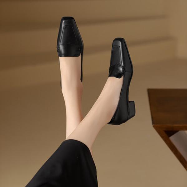 Exquisite Handcrafted Leather Women's Shoes for Luxurious Elegance(Edsl2846)