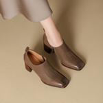 Handcrafted Luxury Leather Women's Shoes: Elegance in Every Stitch(Edsl2930)