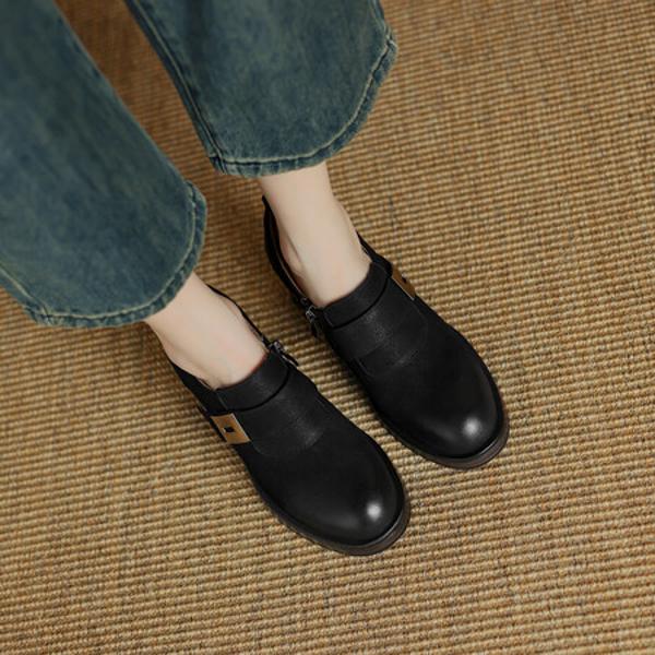 Handcrafted Genuine Leather Women’s Shoes - Exquisite Craftsmanship for Elegant Luxury(Edsl2939)