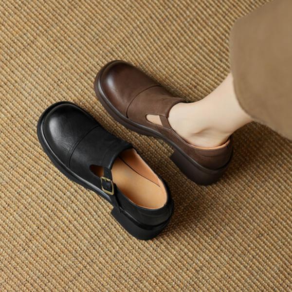 Luxury Genuine Leather Handmade Women's Shoes - Elegance Redefined(Edsl2956)